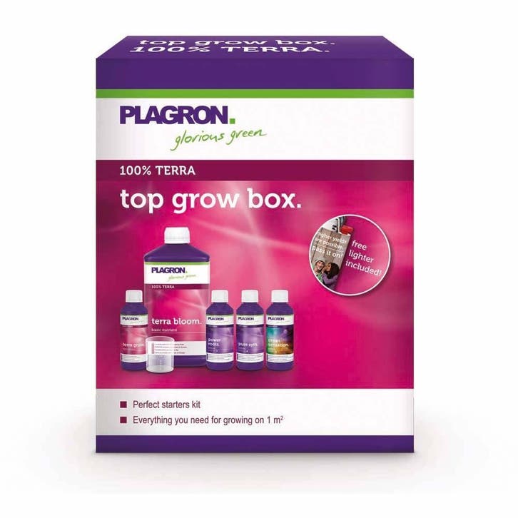 Plagron Top-Growbox 100% Terra Starterset, Tuin en Terras, Plantenvoeding, Ophalen of Verzenden