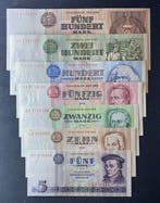 Duitsland. - 7 Banknotes - 1971/1985 (Zonder minimumprijs), Postzegels en Munten, Bankbiljetten | Europa | Niet-Eurobiljetten