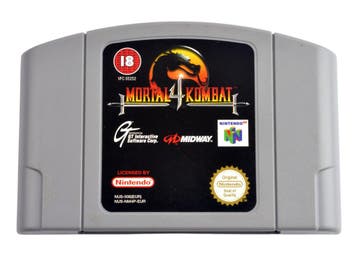 Mortal Kombat 4 [Nintendo 64], Spelcomputers en Games, Games | Nintendo 64, Ophalen of Verzenden, Zo goed als nieuw