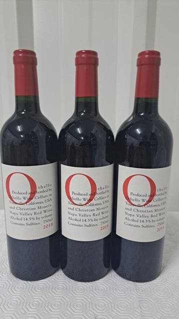2018 Dominus Estate Othello - Napa Valley - 3 Flessen, Nieuw