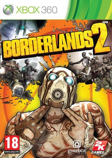 Xbox 360 Borderlands 2, Verzenden, Zo goed als nieuw