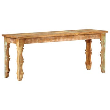 vidaXL Bankje 110x35x45 cm massief gerecycled hout, Verzenden, Nieuw