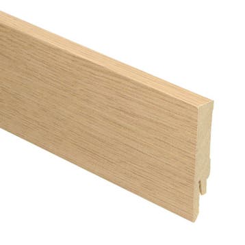 Rechte folieplint 70x14 taupe (Folie plinten), Overige materialen, Verzenden, 50 tot 150 cm, Overige typen