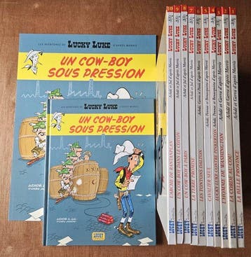 Les Aventures de Lucky Luke T1 à T11 + suppléments - Série, Nieuw
