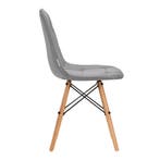 4RICO QS-185 Stoel Grijs Ergonomisch Verstelbaar, Ophalen of Verzenden, Nieuw