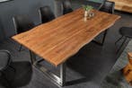 Massief houten eettafel MAMMUT NATURE 200cm acacia, Ophalen of Verzenden, Nieuw