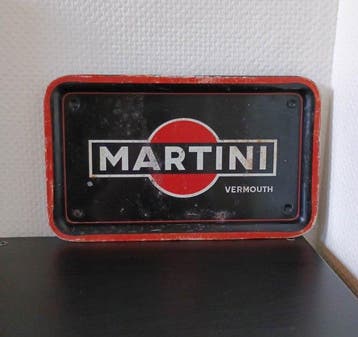 Decoratief dienblad - Martini Vermouth - Emaille -