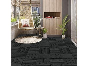 Woltu GTF006an-2 - WPC Terrastegels 30x30 cm - Antislip -, Verzenden, Nieuw