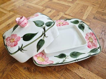 Villeroy & Boch - Boterschotel - Wild-Rose, Wildrose -