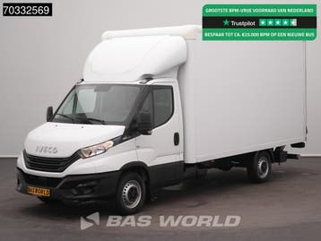 Iveco Daily 35S16 160PK Automaat Laadklep Bakwagen Airco Cam, Automaat, Stof, Gebruikt, Euro 6