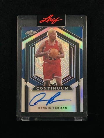 Chicago Bulls - NBA-basketbal - Dennis Rodman - handtekening, Nieuw