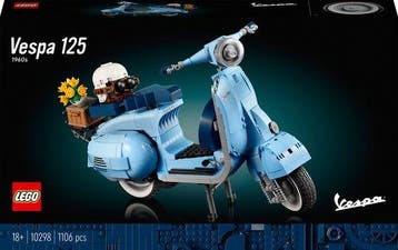 LEGO Vespa 125 Scooter bouwbare modelbouwset voor Volwassene, Verzenden, Nieuw