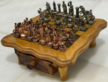 Schaakspel - Ajedrez - Hout