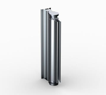 Douchedeurbeslag Aqua light - 2200mm - Gepolijst geannodisee, Ophalen of Verzenden, Nieuw