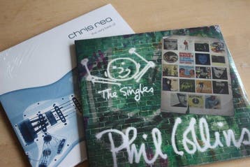 Phil Collins, Chris Rea - The Singles 2LP + The Very Best Of, Nieuw in verpakking