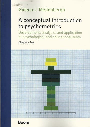 9789024415694 A Conceptual Introduction to Psychometrics, Boeken, Verzenden, Zo goed als nieuw, Gideon Jan Mellenbergh