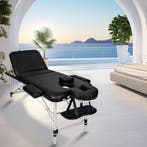 3 zones massagetafel-set met 5cm matras, rolkussens en alumi, Verzenden, Nieuw