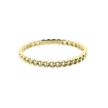 Blush gouden aanschuifring, Gebruikt, Overige kleuren, Ophalen of Verzenden, 17 tot 18
