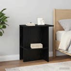 vidaXL Salontafel Zwart eiken 40 x 30 x 49 cm Bewerkt hout, Huis en Inrichting, Tafels | Salontafels, Verzenden, Nieuw, Overige houtsoorten
