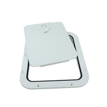 Nuova Rade Afneembaar Inspectieluik 306 x 356 mm-Wit, Watersport en Boten, Bootonderdelen, Ophalen of Verzenden, Nieuw