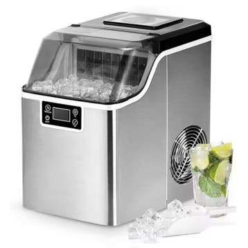 IJsblokjesmachine 24kg/24u – RVS IJs Maker met Timer, Verzenden, Nieuw