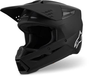 Alpinestars S-M3 Mat Zwart Crosshelm, Overige typen, XXL, Nieuw met kaartje, Overige merken