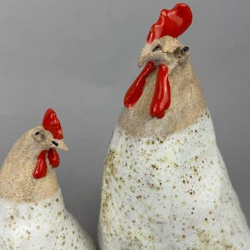Anna Em - 2 Hens - hand made