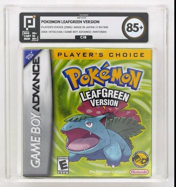 Nintendo - Gameboy Advance - Pokémon LeafGreen Players, Nieuw