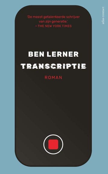 9789025478360 Transcriptie Ben Lerner, Verzenden, Nieuw, Ben Lerner
