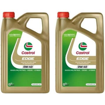 Castrol Aanbieding: 2 X Edge 0W40 5L, Verzenden, Nieuw