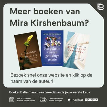 Alles heeft een reden - Mira Kirshenbaum 9789063052690, Verzenden, Zo goed als nieuw, Mira Kirshenbaum