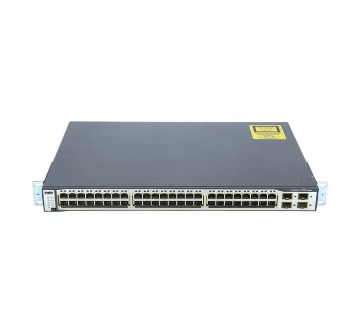 Cisco WS-C3750G-48TS-S used ( damaged ), Computers en Software, Netwerk switches, Ophalen of Verzenden