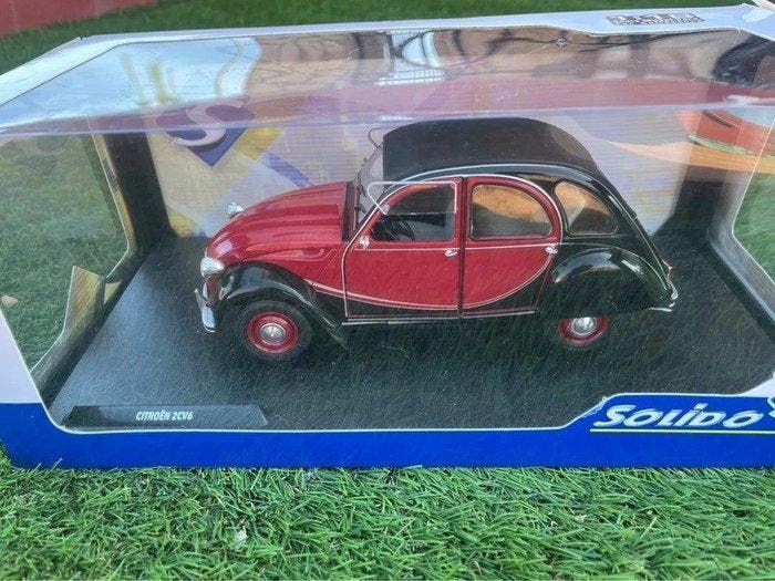 Solido 1:18 - Modelauto - Citroën 2CV6 Charleston, Hobby en Vrije tijd, Modelauto's | 1:5 tot 1:12