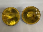 7 inch Amerikaanse  koplamp met geel glas H4 lamp set 2, Ophalen of Verzenden, Nieuw