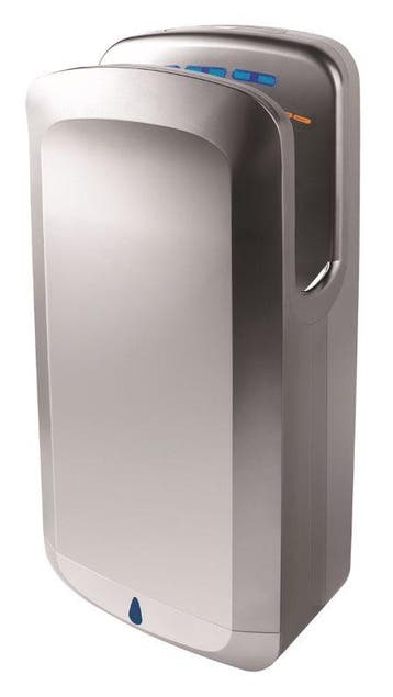 Handendroger zilver 65 dB, Verzenden