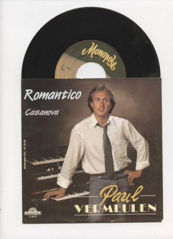 Paul Vermeulen – Romantico / Casanova (1-7-Vinyl-Single), Cd's en Dvd's, Vinyl Singles, Ophalen of Verzenden, Nieuw in verpakking