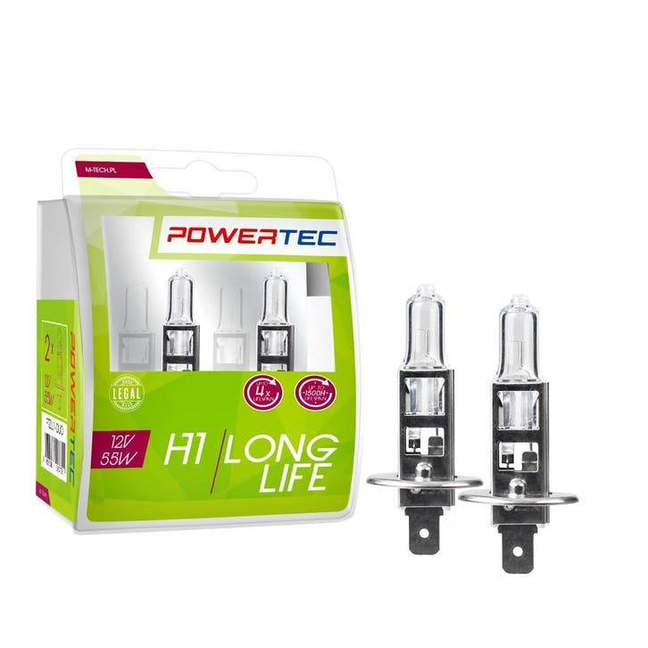 Powertec H1 12V - Long Life - Set, Auto-onderdelen, Verlichting, Nieuw, Alfa Romeo, Amerikaanse onderdelen, Audi, BMW, Citroën