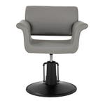 Gabbiano Lucca Kappersstoel Grijs – Hydraulisch Verstelbaar, Ophalen of Verzenden, Nieuw