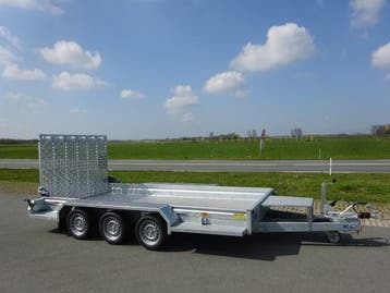 Saris MG 400 machine transporter afm. 400x182cm 3500kg, Auto diversen, Aanhangers en Bagagewagens, Ophalen, Nieuw