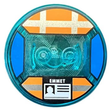 LEGO Dimensions Emmet - Losse Toy Tag (Uit set 71212), Verzenden, Zo goed als nieuw