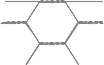 Avigal F1006 Zeskantgaas Verzinkt - 100 cm x 10 m, Verzenden, Nieuw