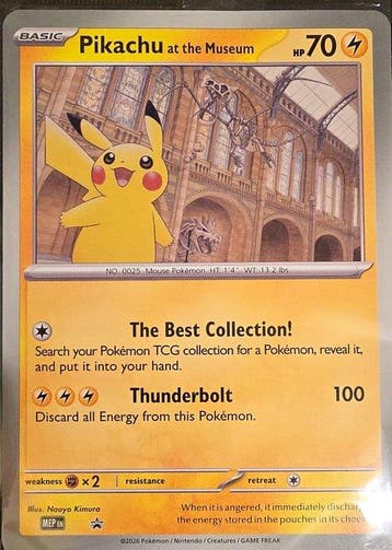 Pokémon - 1 Card - Pikachu Promo card, Foil - Various sets, Nieuw