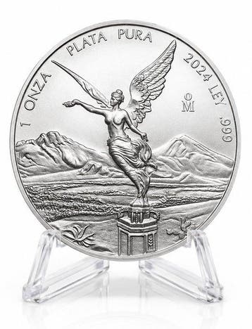 Mexico. 1 Onza 2024 Libertad – 1 oz Silver Coin – .999 Fine