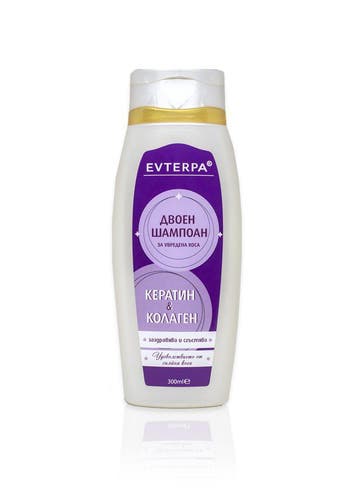 Natuurlijke dubbele shampoo met Keratine en Collageen -, Nieuw