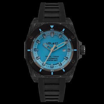 Ublast - Fusion - Forget Carbon & Titanium - UBFSN47BBU -, Sieraden, Tassen en Uiterlijk, Horloges | Heren, Nieuw