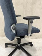 Refurbished Bureaustoel Blauw Haworth Comforto 77 NPR 1813, Zo goed als nieuw, Bureaustoel, Ergonomisch, Verzenden