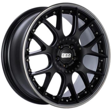 BBS CH-RII 22x10 5x120 ET38 / 72.5 CB Satin Black Center, Ophalen of Verzenden, Nieuw