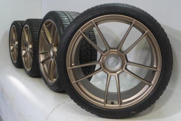 Porsche 911 992 GTS 20 & 21 inch velgen Continental Winterba, Gebruikt, Velg(en), 20 inch, Winterbanden