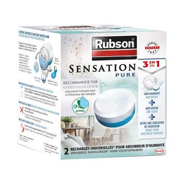 Rubson navullingen sensation neutraal 2x300 g, Verzenden, Nieuw