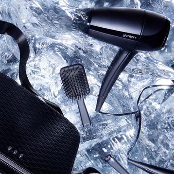 ghd Flight+ &amp; Ghd Mini Paddle Brush (Föhn), Sieraden, Tassen en Uiterlijk, Uiterlijk | Haarverzorging, Verzenden, Nieuw